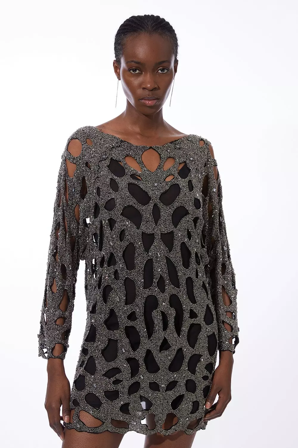 Leopard print mini 2024 dress karen millen